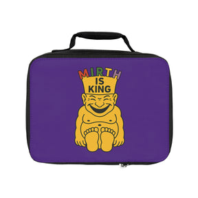 Royal Order of Jesters Lunch Bag - Purple Fully Insulated With Zipper Closure - Bricks Masons
