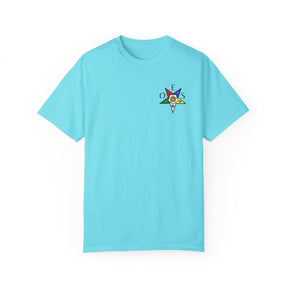 OES T-Shirt - Garment-Dyed Tee OES Star Various Colors - Bricks Masons