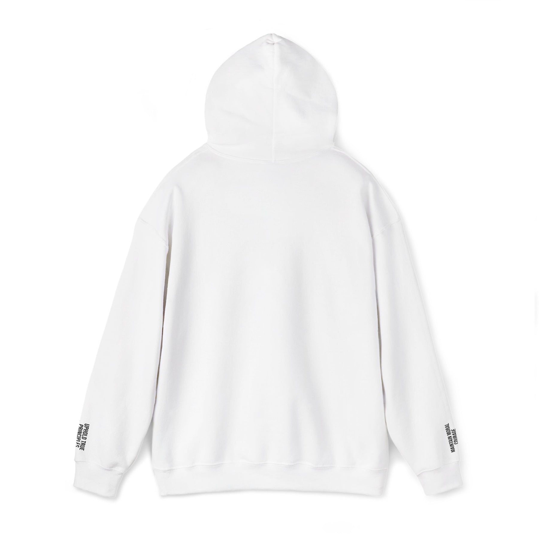 Master Mason Blue Lodge Hoodie - Strength Front & Sleeves Embroidery - Bricks Masons