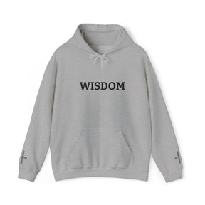 Master Mason Blue Lodge Hoodie - Wisdom Front & Sleeves Embroidery - Bricks Masons
