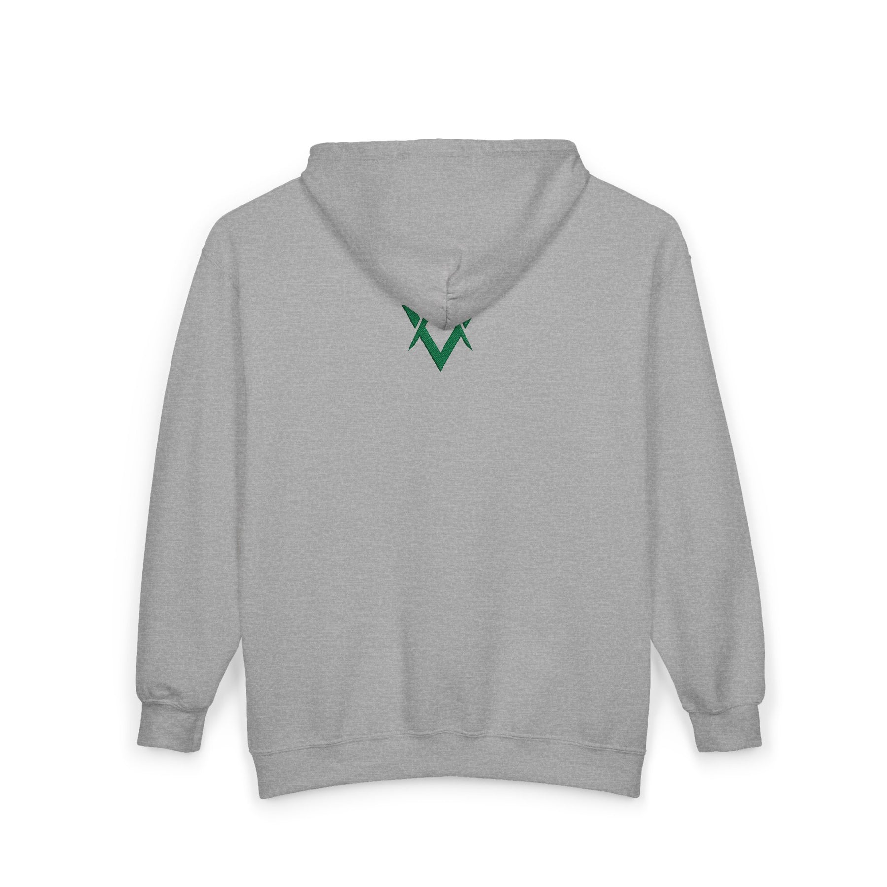 Allied Masonic Degrees Hoodie - Zip Up Jacket with AMD Emblem Embroidery - Bricks Masons