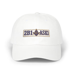 Master Mason Blue Lodge Baseball Cap - Cotton Various Colors 2B1 ASK1 - Bricks Masons