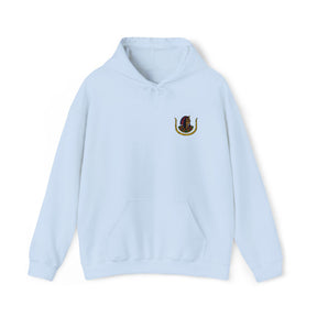 DOI Hoodie - Soft Cotton Poly Blend Front Stitch Detail - Bricks Masons