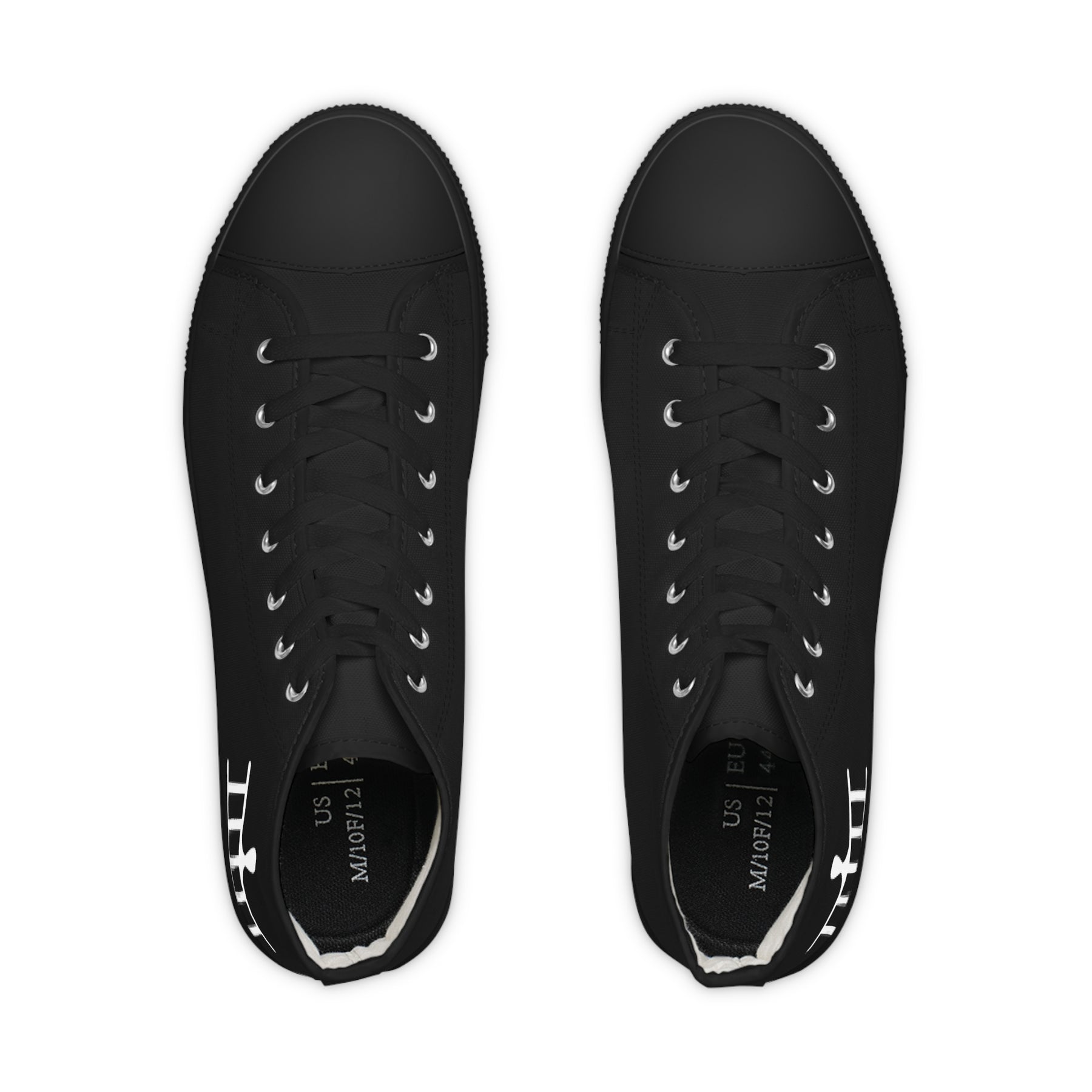 St. Lawrence the Martyr Sneaker - High Top Black & White - Bricks Masons