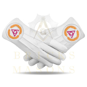 Grand LOCOP Gloves - White Leather - Bricks Masons