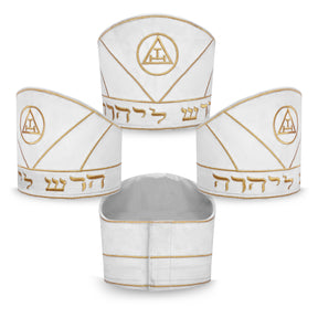 Miter High Priest, 1st Principal Royal Arch (Rite of York) Crown Cap - - Bricks Masons