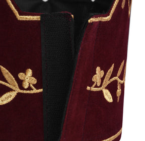 Royal Arch Chapter Crown Cap - Red & Gold - Bricks Masons