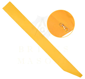 Universal Sash - Yellow Ribbon - Bricks Masons
