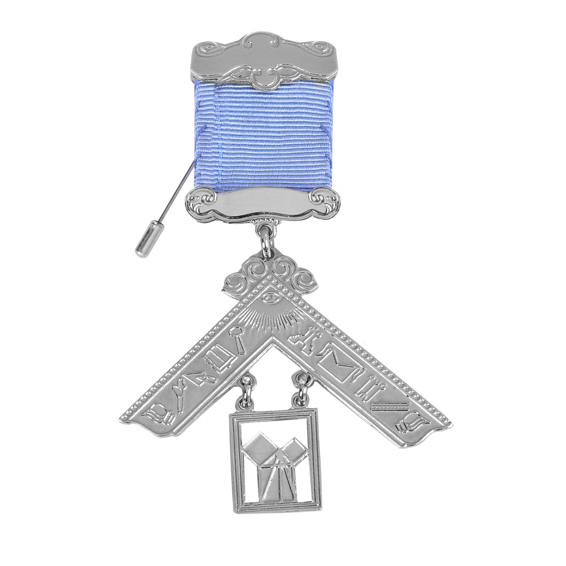 Past Master Blue Lodge Pennsylvania Breast Jewel - - Bricks Masons