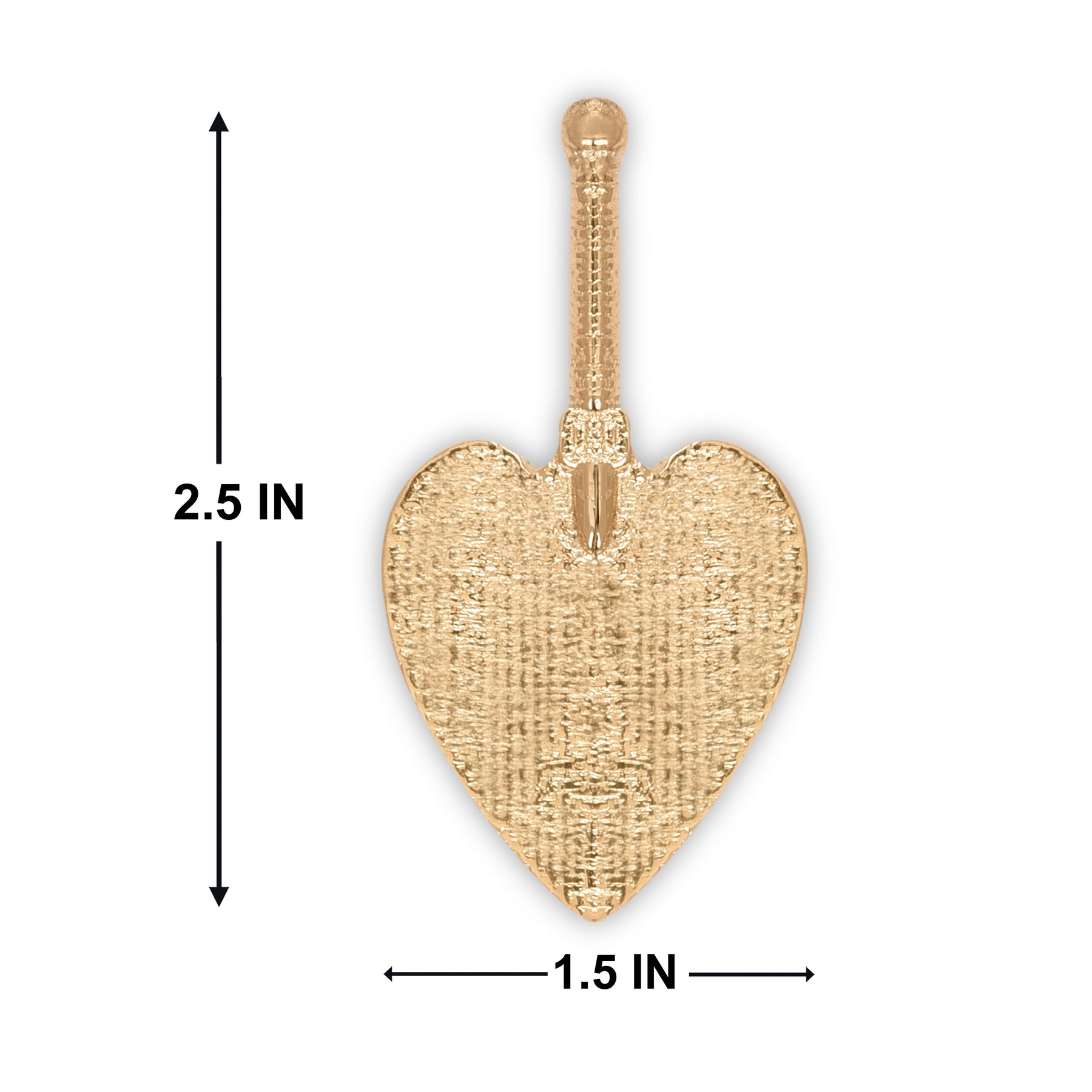 Charity Steward Craft Officer Collar Jewel - Gold Plated Trowel - Bricks Masons