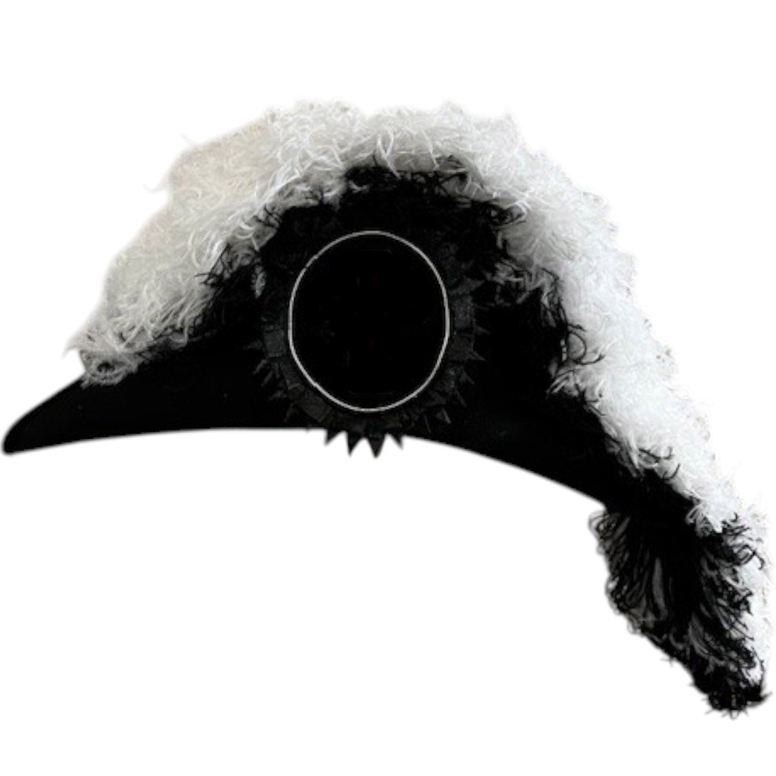 Grand Commander Knights Templar Chapeau - Black Underlayer Plumes - Bricks Masons