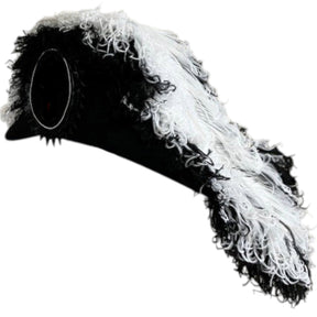 Past Grand Commander Knights Templar Chapeau - Black Underlayer Plumes - Bricks Masons