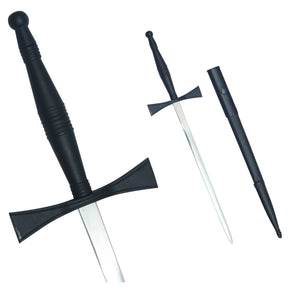 Universal Dagger - Black Hilt and Black Scabbard