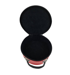 Past High Priest Royal Arch Chapter Crown Cap Case - Red Leather