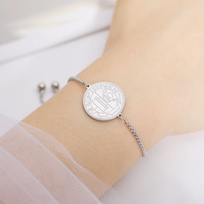 Bracelet Seal of Solomon Stainless Steel - Bricks Masons