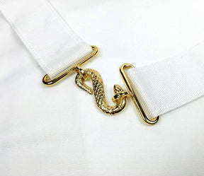 Companion English Royal Arch English Apron - Red & Blue - Bricks Masons