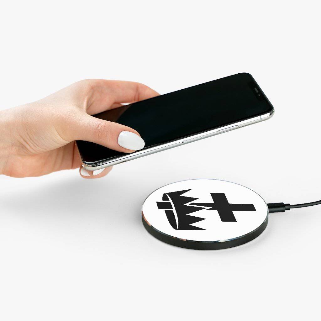 Knights Templar Commandery Wireless Charger - Black & White