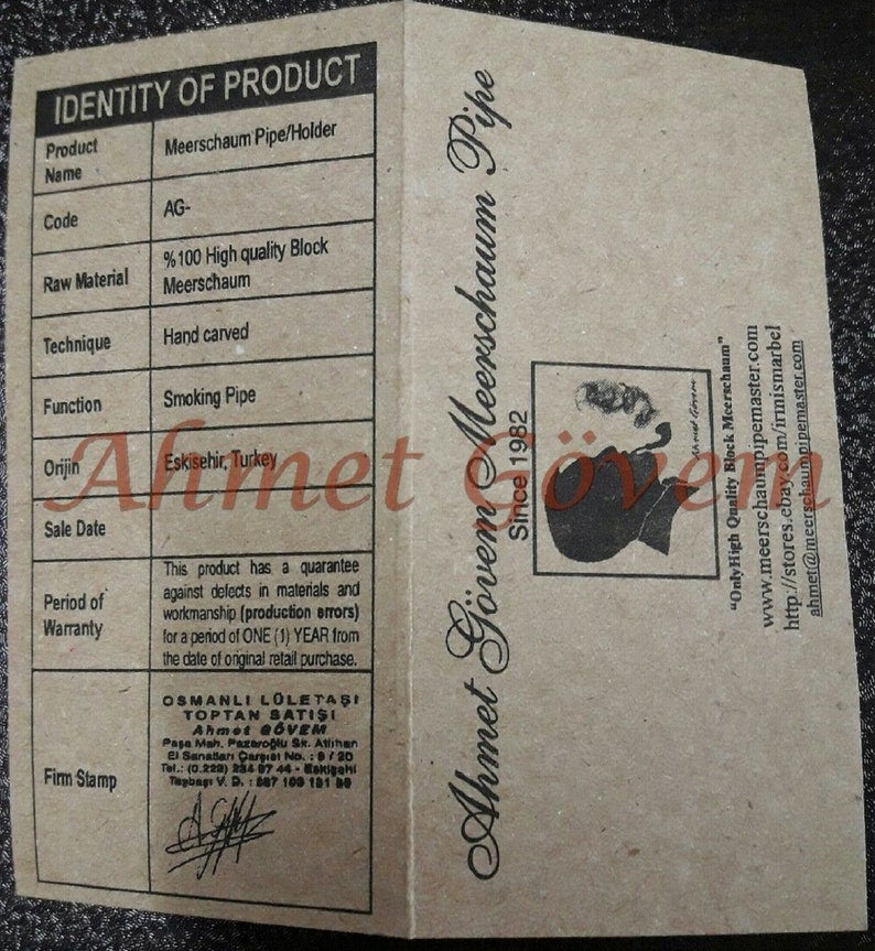 Master Mason Blue Lodge Cigarette Holder - Natural Beewax Square & Compass - Bricks Masons