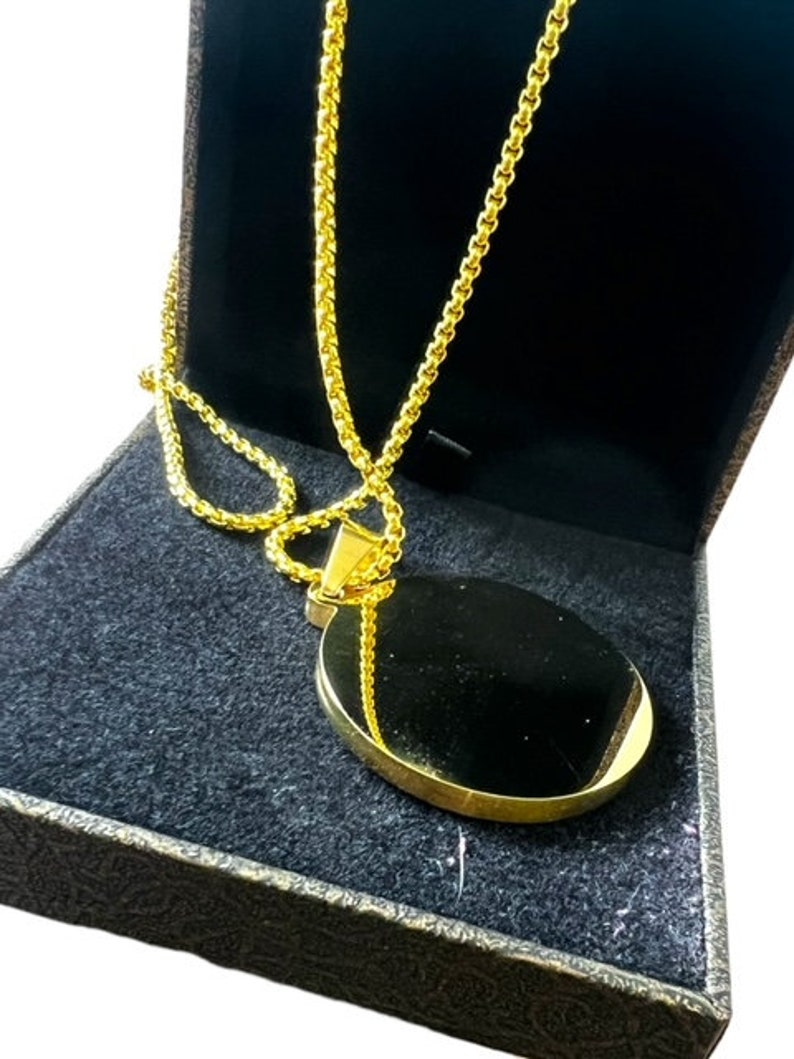 Master Mason Blue Lodge Necklace - Engraved 24k Gold Clad Pendant - Bricks Masons