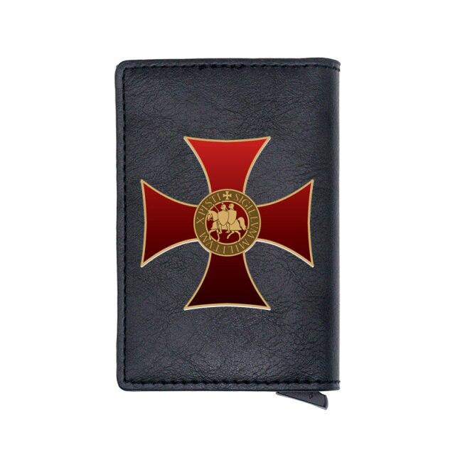 Knights Templar Wallet - Cross & Credit Card Holder (4 colors) - Bricks Masons