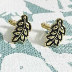 Masonic Clothing Accessories Set - Sprig of Acacia Hiram Abiff Leaf - Bricks Masons