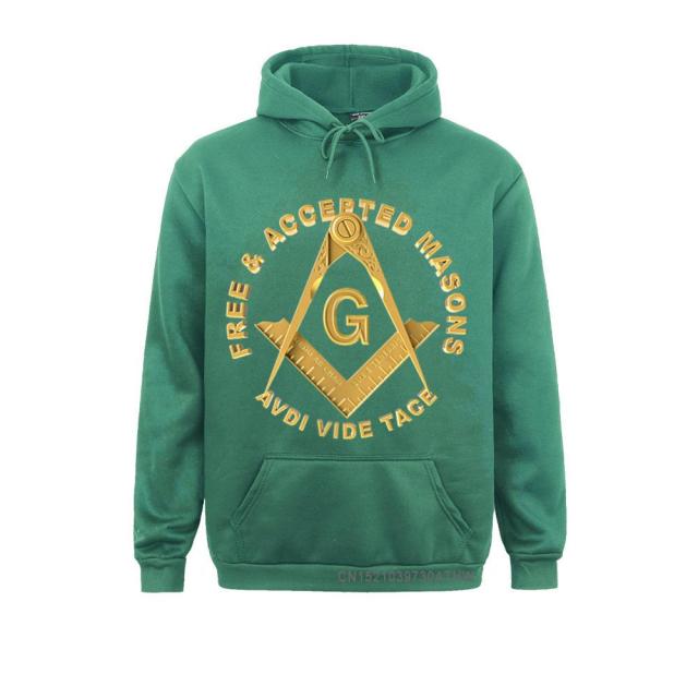 Master Mason Blue Lodge Hoodie - FREE & ACCEPTED MASONS (Multiple Colors) - Bricks Masons