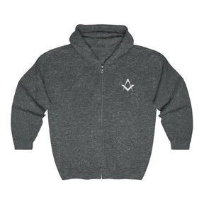 Master Mason Blue Lodge Hoodie - Various Colors Square & Compass G - Bricks Masons
