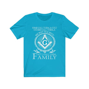 Masonic T-Shirt - They Are Family - Bricks Masons