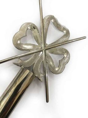 Master of Ceremonies Blue Lodge Rod Top - Silver or Gold - Bricks Masons