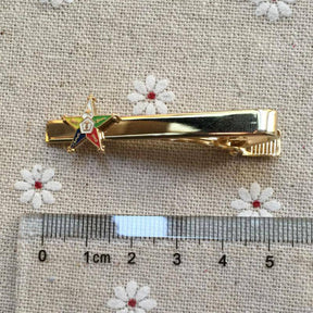 OES Tie Clip - Gold - Bricks Masons