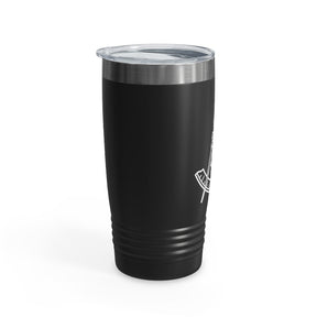 Past Master Blue Lodge Ringneck Tumbler - 20oz Various Colors - Bricks Masons