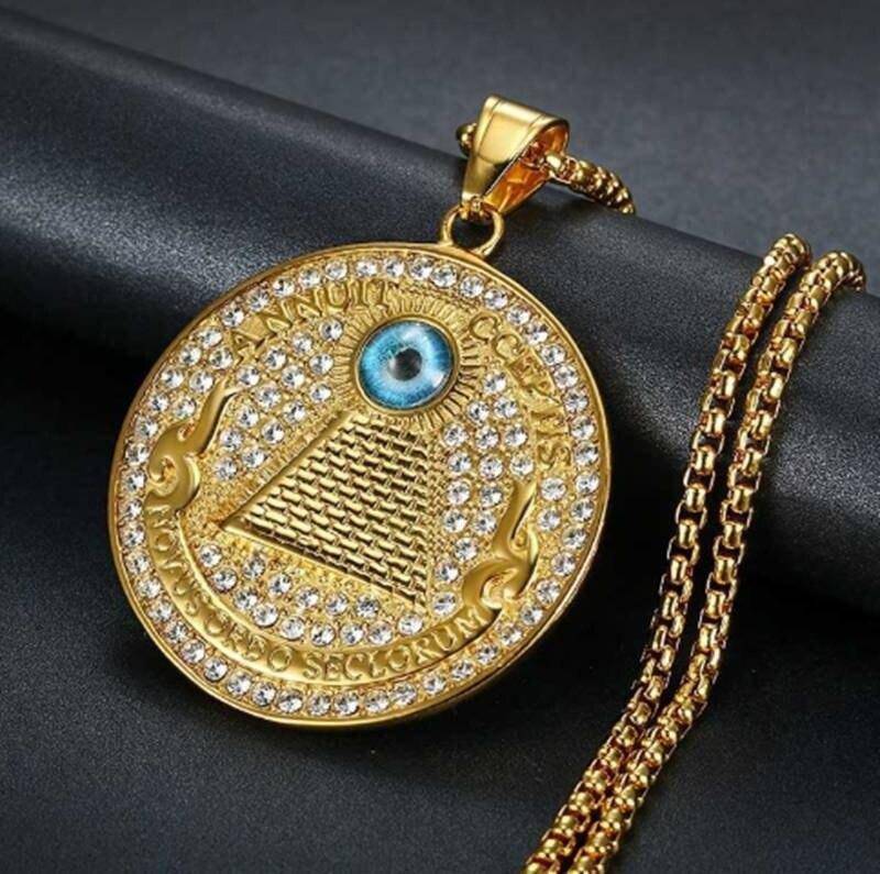 Eye Of Providence Necklace - NOVUS ORDO SECLORUM