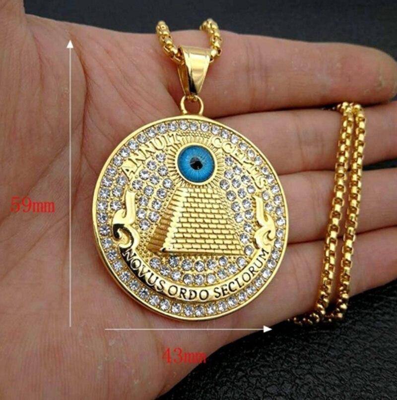 Eye Of Providence Necklace - NOVUS ORDO SECLORUM