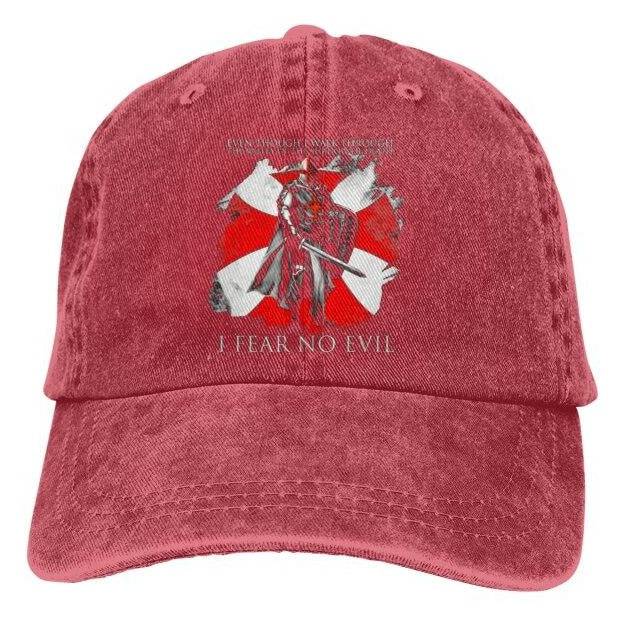 Knights Templar Commandery Baseball Cap - (I FEAR NO EVIL)