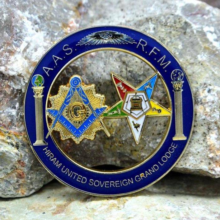 OES Lapel Pin - Hiram United Sovereign Grand Lodge