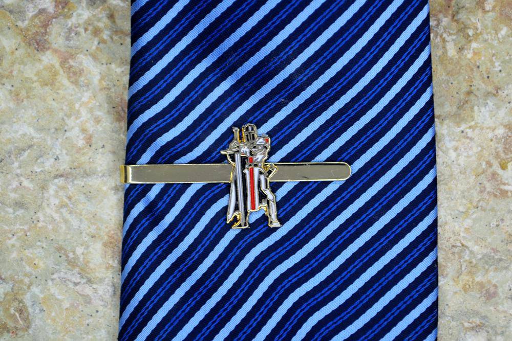 Knights Templar Commandery Tie Bar - Gold