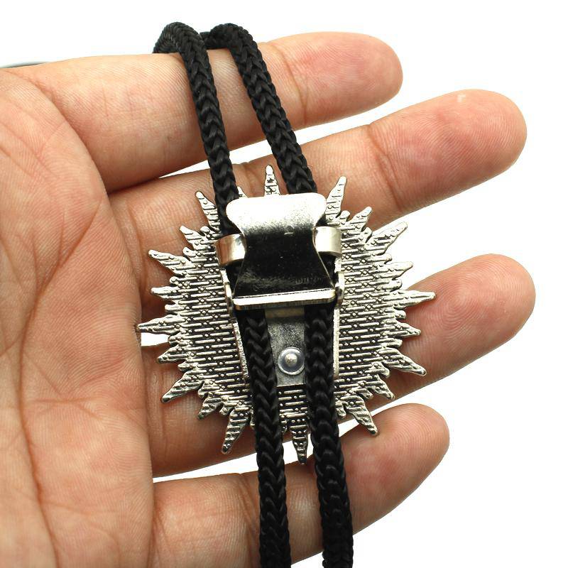 Knights Templar Commandery Bolo Tie - Gold & Red Cross