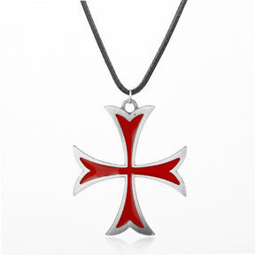 Knights Templar Commandery Necklace - Medieval Cross