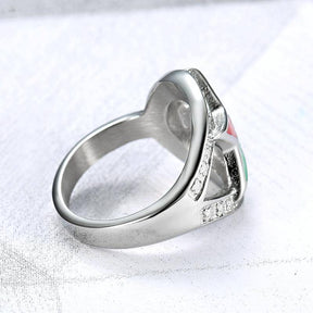 OES Ring - Silver Stainless Steel