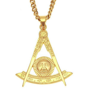 Past Master Blue Lodge Necklace - Pendant