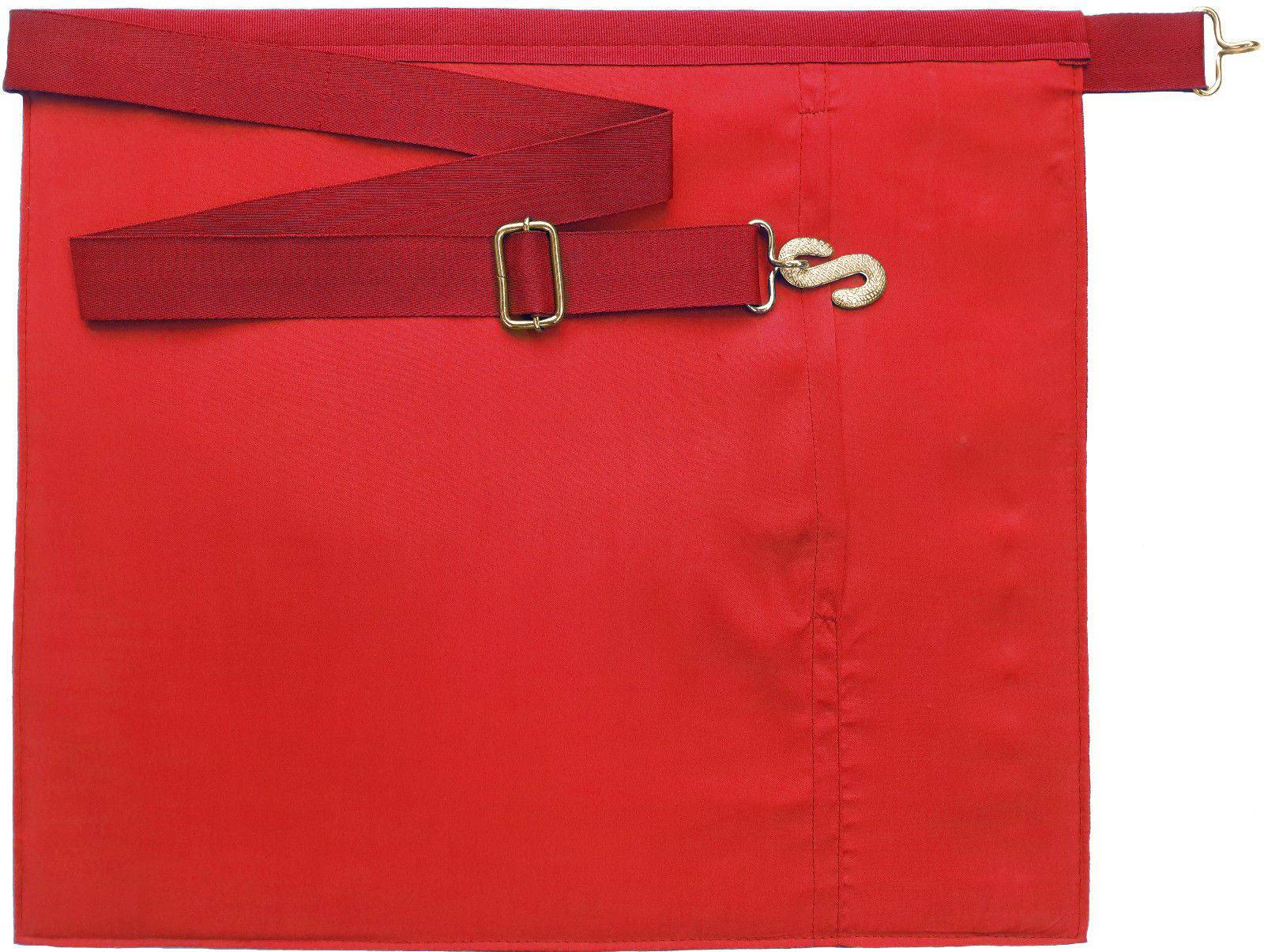 Past High Priest Royal Arch Chapter Apron - Red