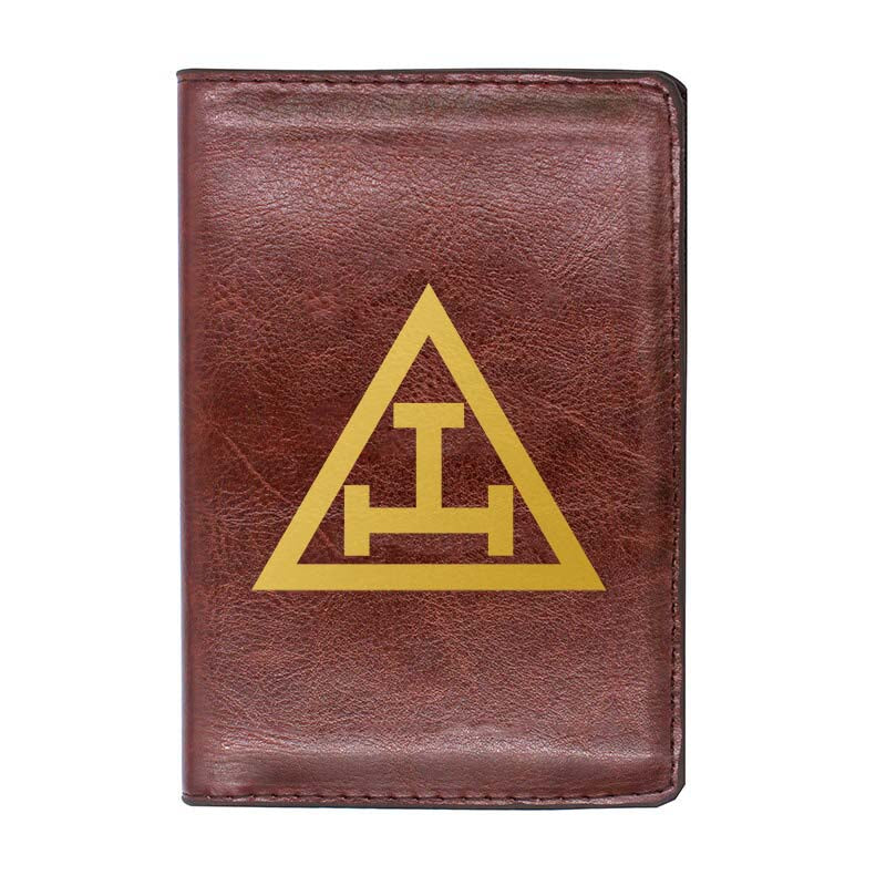 Royal Arch Chapter Wallet - Black & Brown - Bricks Masons