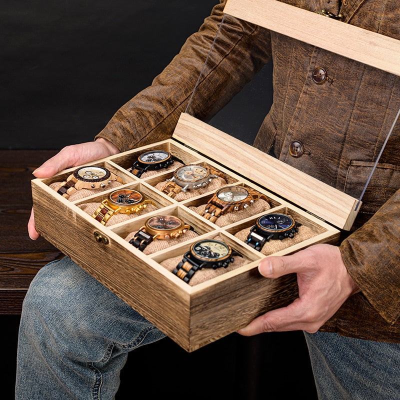 Widows Sons Watch Case - (8 Slots) - Bricks Masons