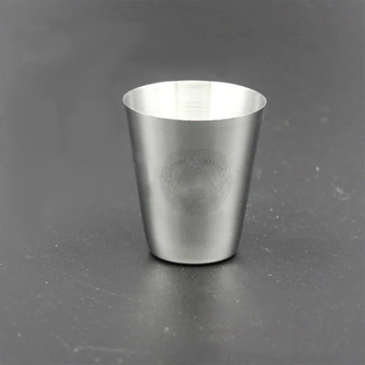 Grand Master Blue Lodge Cups - Stainless Steel - Bricks Masons