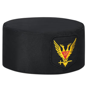 32nd Degree Scottish Rite Crown Cap - Wings Up Red & Gold - Bricks Masons