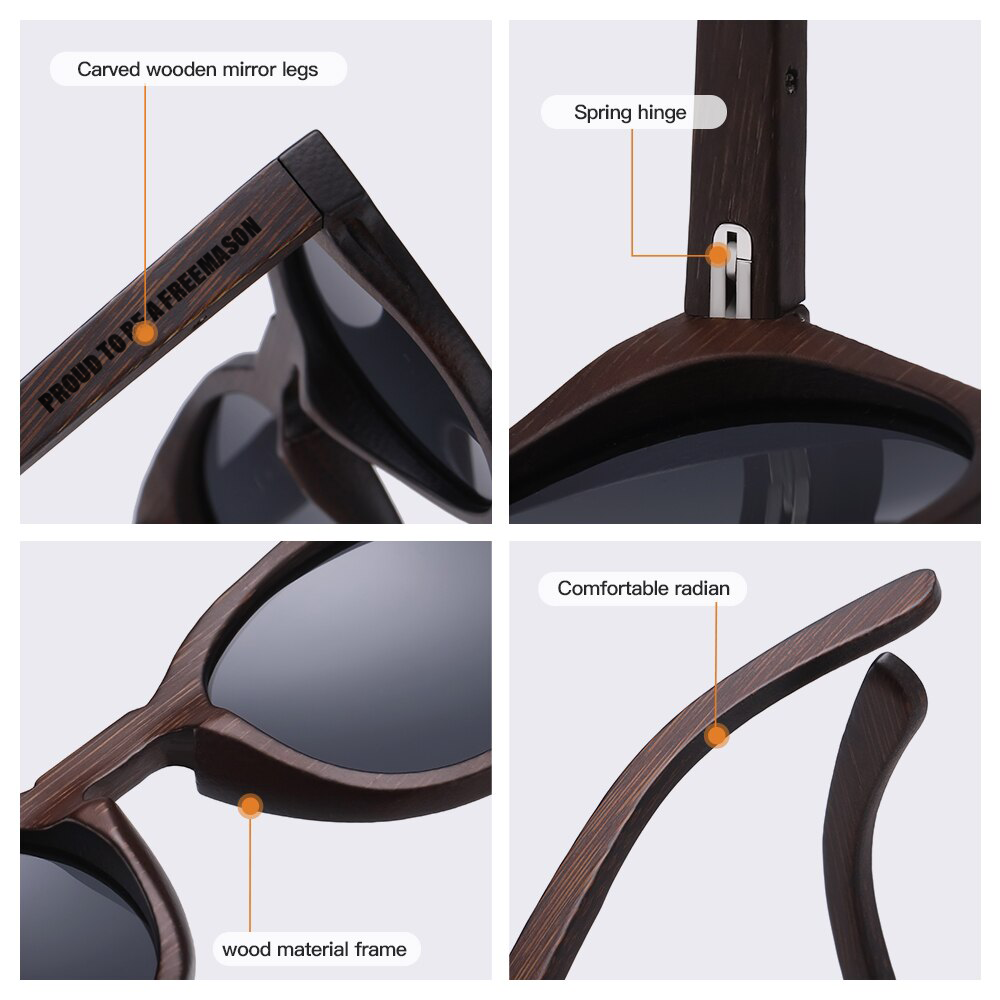 OES Sunglasses - Various UV Lenses Colors - Bricks Masons