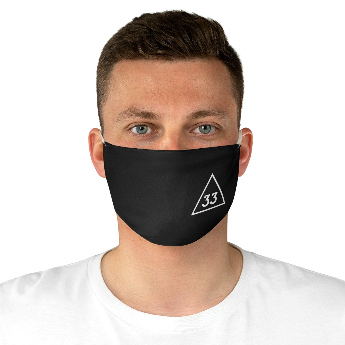 33rd Degree Scottish Rite Face Mask - Two layers of cloth - Bricks Masons