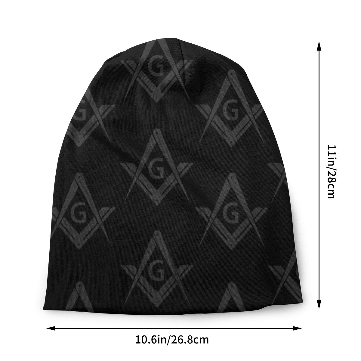 Master Mason Blue Lodge Beanie - Warm Hat - Bricks Masons