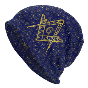 Master Mason Blue Lodge Beanie - Multifunction Bonnet