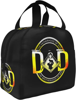 Master Mason Blue Lodge Lunch Bag - The Brotherhood Of Man - Bricks Masons